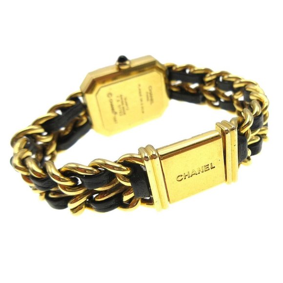 Auth Chanel Premiere Watch Gold - Picture 4 of 8